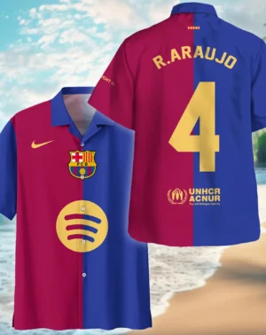 Football Player Hawaiian Shirt La Liga 2025 For Fan Football Player HVN1010BRA05162025