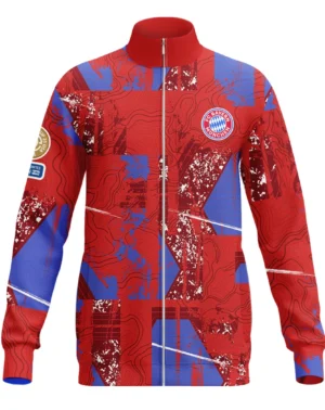 Football Stand Collar Jacket Club WC 2025 For Fan Football HVN1083BM062325SCJ