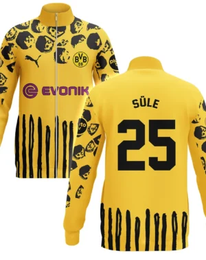 Football Stand Collar Jacket  For Fan  HVN1101NS070125SCJ