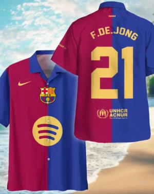 Football Star Hawaiian Shirt La Liga 2025 For Fan Football Star HVN1010BFJ05162025