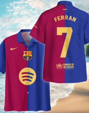 Football Star Hawaiian Shirt La Liga 2025 For Fan Football Star HVN1010BFT05162025