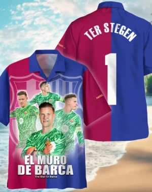 Football Star Hawaiian Shirt Laliga 2025 For Fan Football Star HVN1009MAS05152025HAW