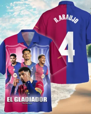 Football Star Hawaiian Shirt Laliga 2025 For Fan Football Star HVN1009RA05152025HAW