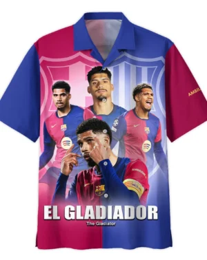 Football Star Hawaiian Shirt Laliga 2025 For Fan Football Star HVN1009RA05152025HAW