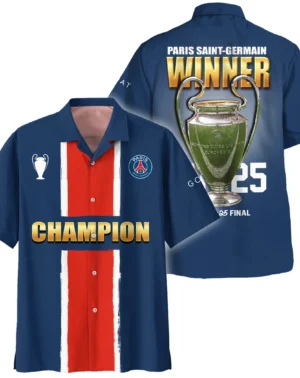 Football Star Hawaiian shirt UEFA Champion 2025 For Sport Fans HVN1039C1060225HAW