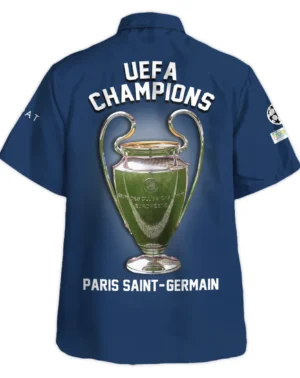 Football Star Hawaiian UEFA Champion League 2025 For Sport Fans HVN1034PSG053125HAW