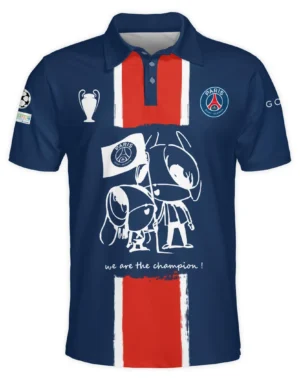 Football Star Polo Shirt UEFA Champion 2025 For Sport Fans HVN1035C1WIN060225POS