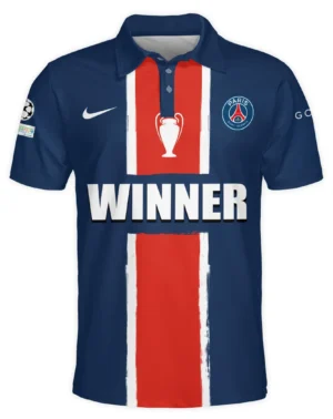 Football Star Polo Shirt UEFA Champion 2025 For Sport Fans HVN1036C1060225POS