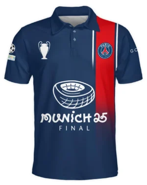Football Star Polo Shirt UEFA Champion 2025 For Sport Fans HVN1041C1060325POS