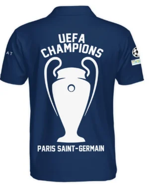 Football Star Polo Shirt UEFA Champion League 2025 For Sport Fans HVN1033PSG053125POS