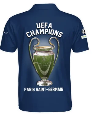 Football Star Polo Shirt UEFA Champion League 2025 For Sport Fans HVN1034PSG053125POS