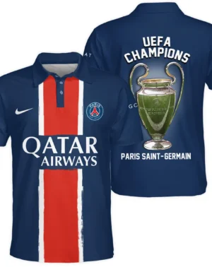 Football Star Polo Shirt UEFA Champion League 2025 For Sport Fans HVN1034PSG053125POS