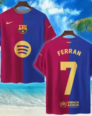 Football Star T-Shirt La Liga 2025 For Fan Football Star HVN1010BFT05162025
