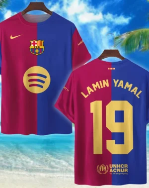 Football Star T-Shirt La Liga 2025 For Fan Football Star HVN1010BLY05162025