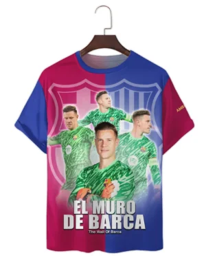 Football Star T-Shirt Laliga 2025 For Fan Football Star HVN1009MAS05152025TS3D