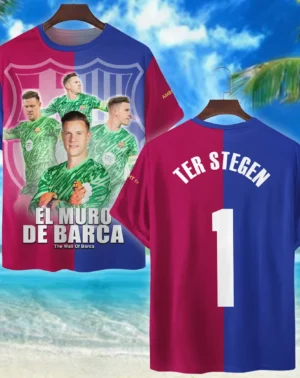 Football Star T-Shirt Laliga 2025 For Fan Football Star HVN1009MAS05152025TS3D