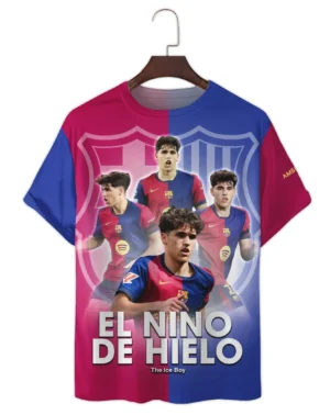 Football Star T-Shirt Laliga 2025 For Fan Football Star HVN1009PC05152025TS3D
