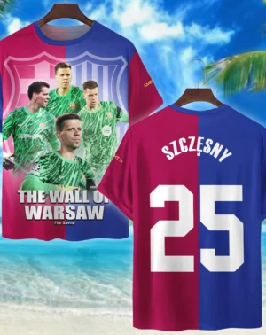 Football Star T-Shirt Laliga 2025 For Fan Football Star HVN1009WS05152025TS3D