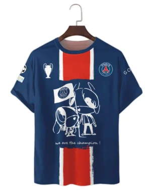 Football Star T-Shirt UEFA Champion 2025 For Sport Fans HVN1035C1WIN060225TS3D
