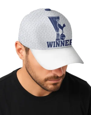 Football Team Classic Cap UEFA League 2025 For Sport Fans White HVN1020WHITE052625CAP