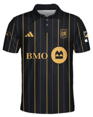 Football Team Polo Shirt MLS 2025 For Fan Football Team HVN1096LAFC062825POS