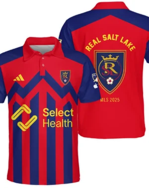 Football Team Polo Shirt MLS 2025 For Fan Football Team HVN1096RSL062825POS