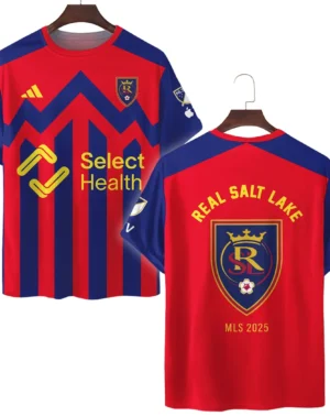 Football Team T-Shirt MLS 2025 For Fan Football Team HVN1096RSL062825TS3D
