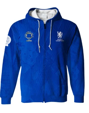 Football Zipper Hoodie Club World Cup 2025 Champions For Fan Football HVN11281128071425ZHD