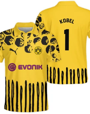 Footballer Football Polo Shirt  For Fan Footballer HVN1101GK070125POS