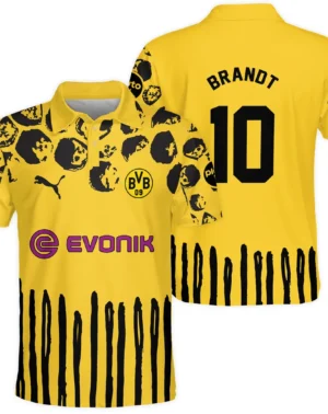 Footballer Football Polo Shirt  For Fan Footballer HVN1101JB070125POS