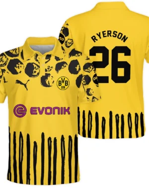Footballer Football Polo Shirt  For Fan Footballer HVN1101JR070125POS
