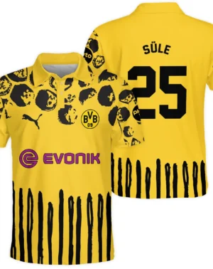 Footballer Football Polo Shirt  For Fan Footballer HVN1101NS070125POS