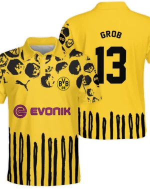 Footballer Football Polo Shirt  For Fan Footballer HVN1101PG070125POS