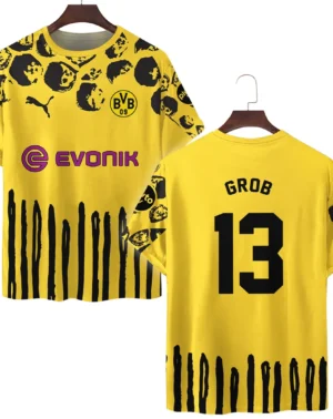 Footballer Football T-Shirt  For Fan Footballer HVN1101PG070125TS3D