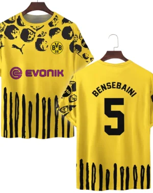 Footballer Football T-Shirt  For Fan Footballer HVN1101RB070125TS3D