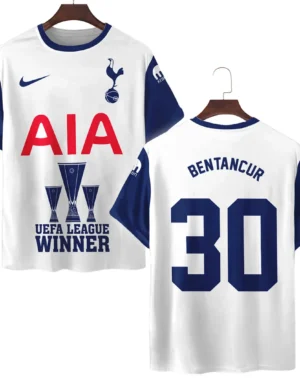 Footballer Football Team T-Shirt  UEFA League Cup 2025 For Fan Footballer HVN1017RB052425