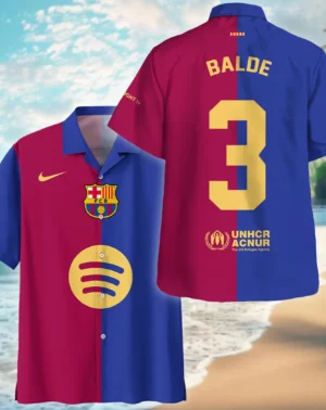 Footballer Hawaiian Shirt La Liga 2025 For Fan Footballer HVN1010BAB05162025