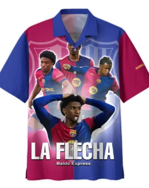 Footballer Hawaiian Shirt Laliga 2025 For Fan Footballer HVN1009AB05152025HAW