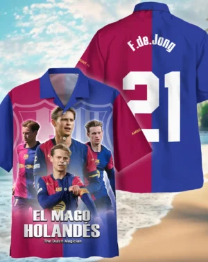 Footballer Hawaiian Shirt Laliga 2025 For Fan Footballer HVN1009FJ05152025HAW