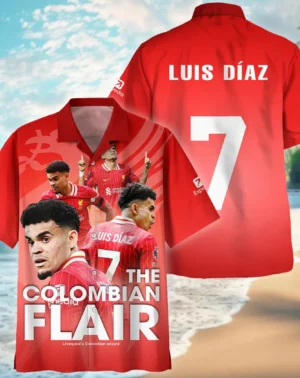 Footballer Hawaiian shirt Premier League 2025, gift for fan Footballer HVN1002LD05092025HAW