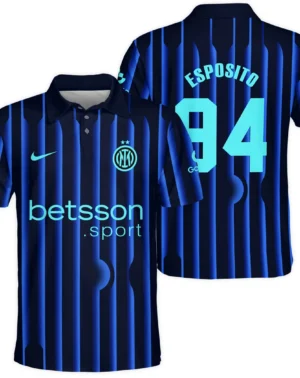 Footballer Sport Milano Polo Shirt  For Fan Footballer HVN1104FE070225POS