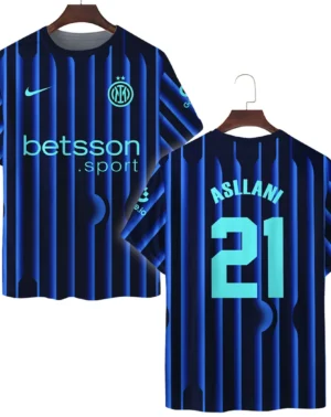 Footballer Sport Milano T-Shirt  For Fan Footballer HVN1104KA070225TS3D