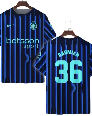 Footballer Sport Milano T-Shirt  For Fan Footballer HVN1104MD070225TS3D