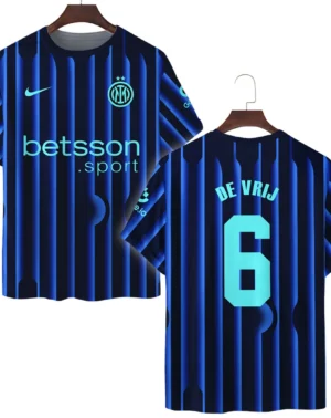 Footballer Sport Milano T-Shirt  For Fan Footballer HVN1104SV070225TS3D