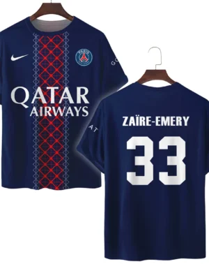 Footballer Sport T-Shirt  For Fan Footballer HVN1105WZE070225TS3D