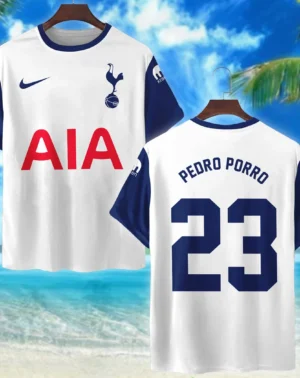Footballer T- Shirt Football Team UEFA Europa 2025 For Fan Footballer HVN1010UEFAPP052225TS3D