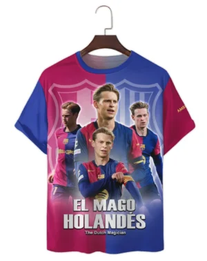 Footballer T-Shirt Laliga 2025 For Fan Footballer HVN1009FJ05152025TS3D