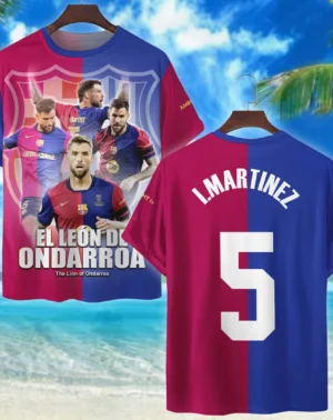 Footballer T-Shirt Laliga 2025 For Fan Footballer HVN1009IM05152025TS3D