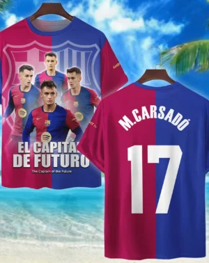 Footballer T-Shirt Laliga 2025 For Fan Footballer HVN1009MC05152025TS3D
