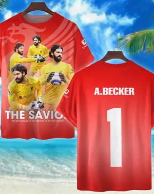 Footballer T-shirt Premier League 2025, gift for fan Footballer HVN1002AB05092025TS3D